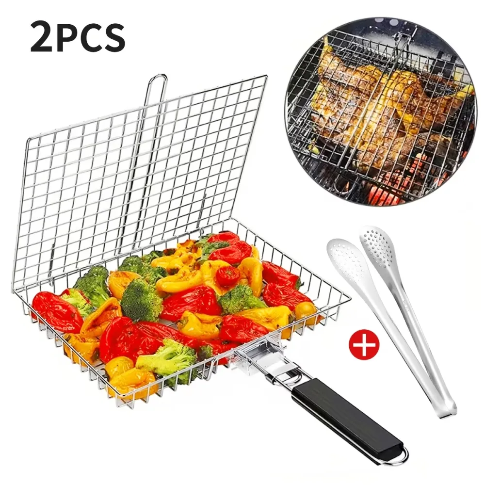 Portable BBQ Grill Basket
