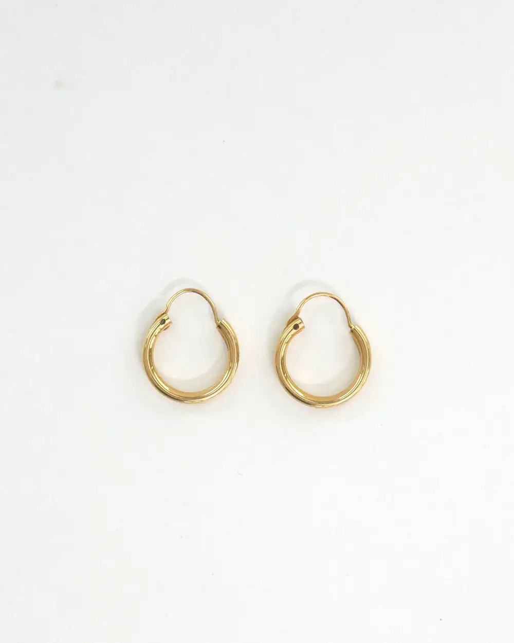 Polished Hoop Earrings