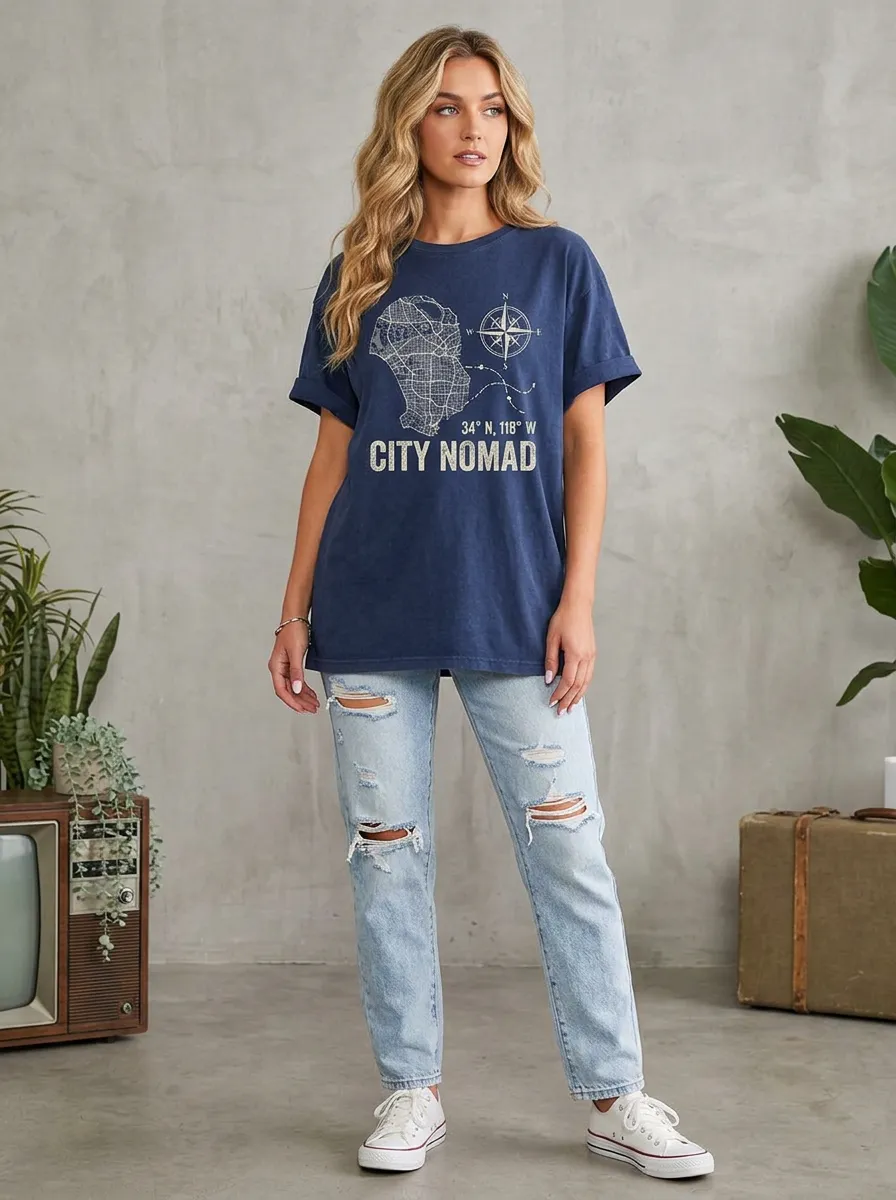 City Nomad Travel T-Shirt Classic