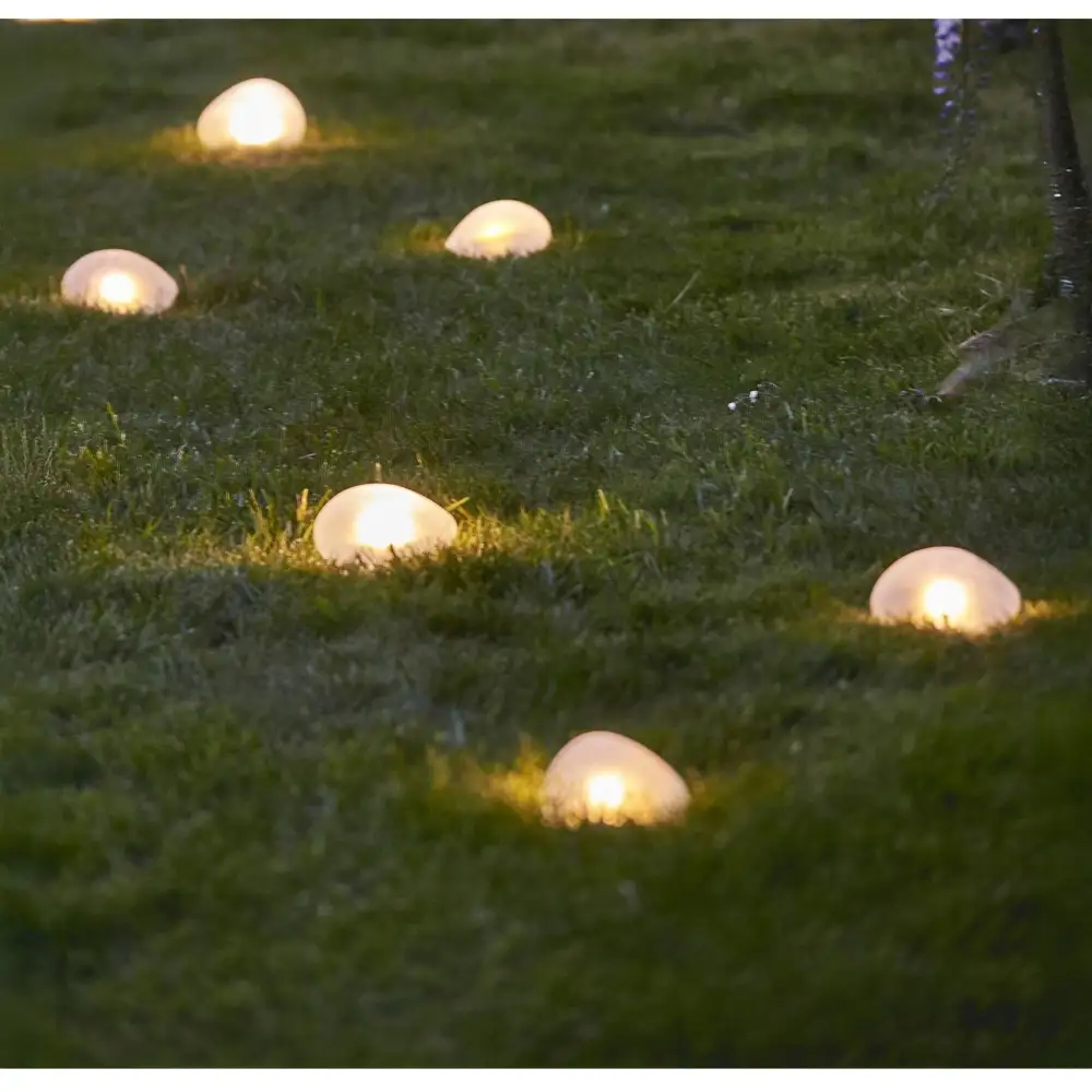 LED Solar Garden Rock Light
