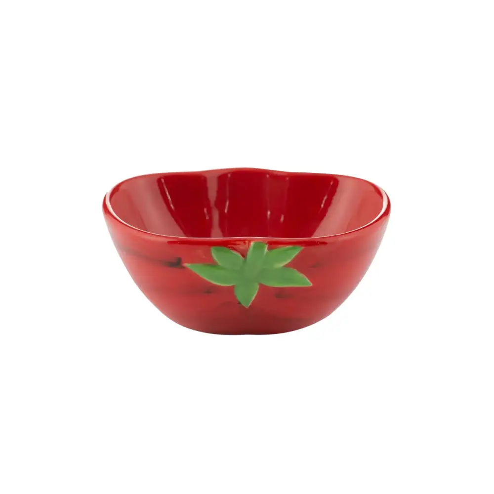 Tomato Ceramic Dipping Bowl