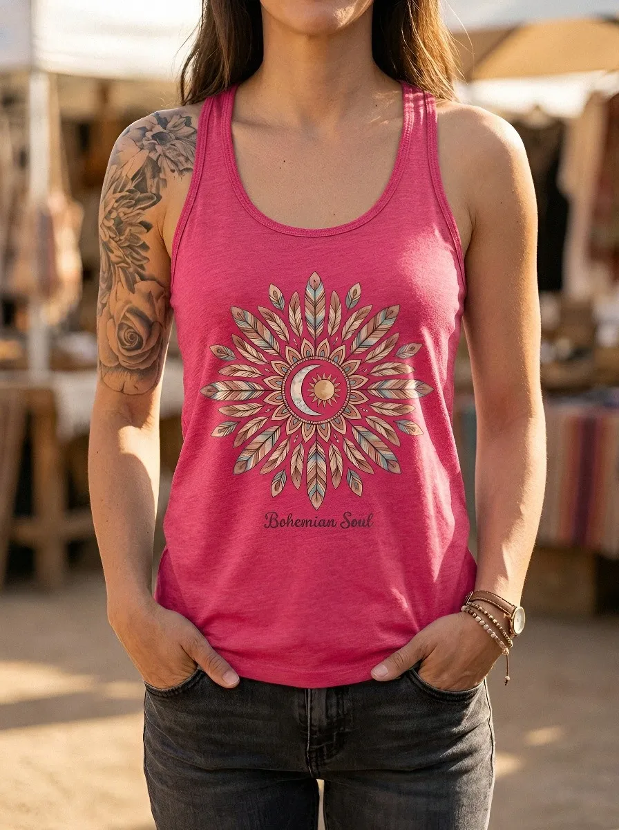 Bohemian Soul Sun Tank Top