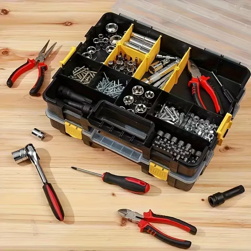 Divided Transparent Organizer for Home