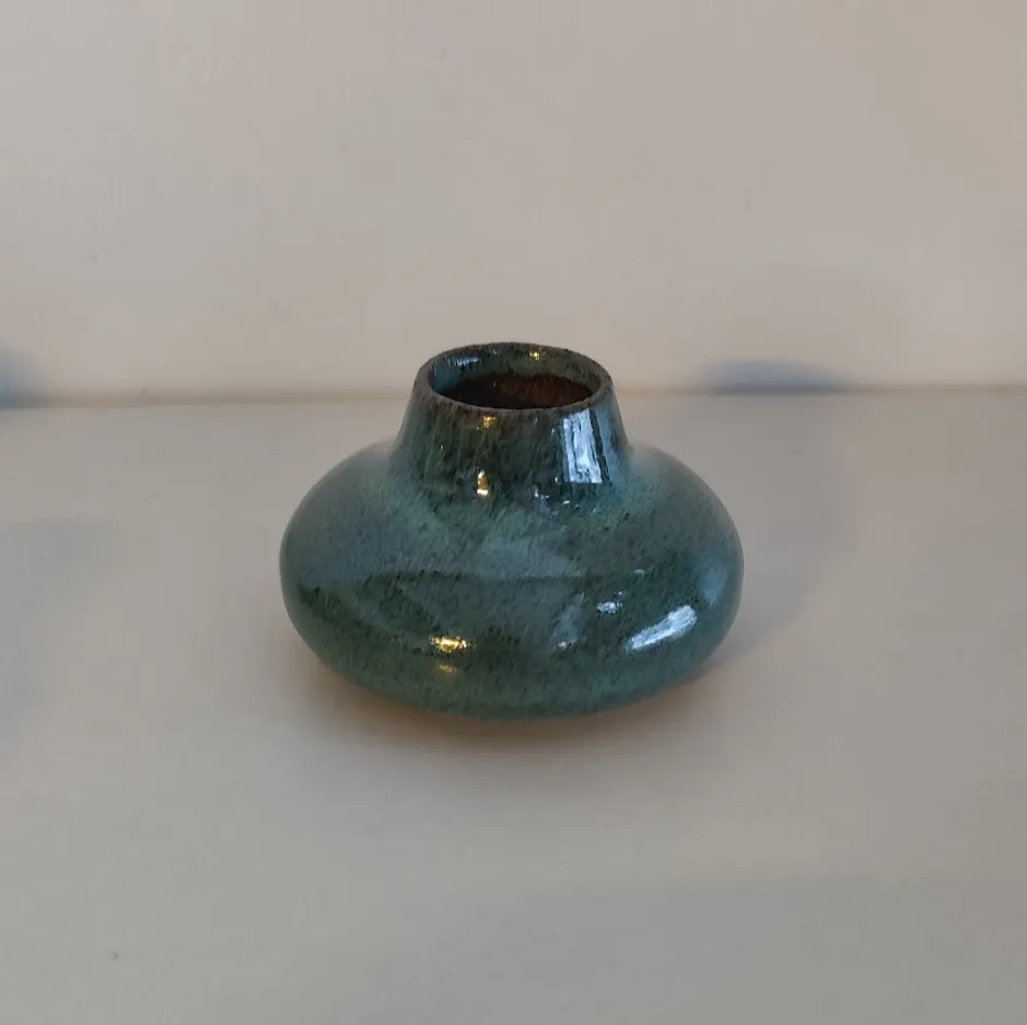 Stoneware Taper Candle Holder