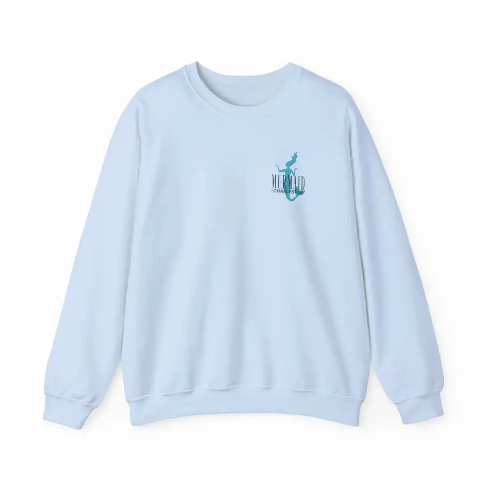 Coastal Mermaid Graphic Crewneck Sweatshirt