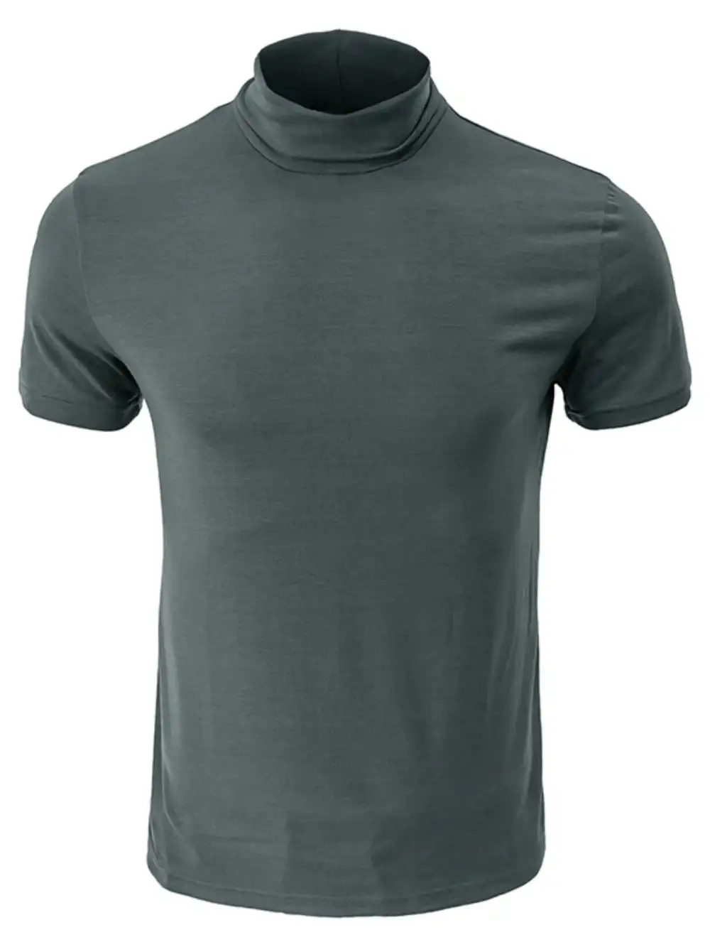 Everyday Mock Neck Short Sleeve Tee