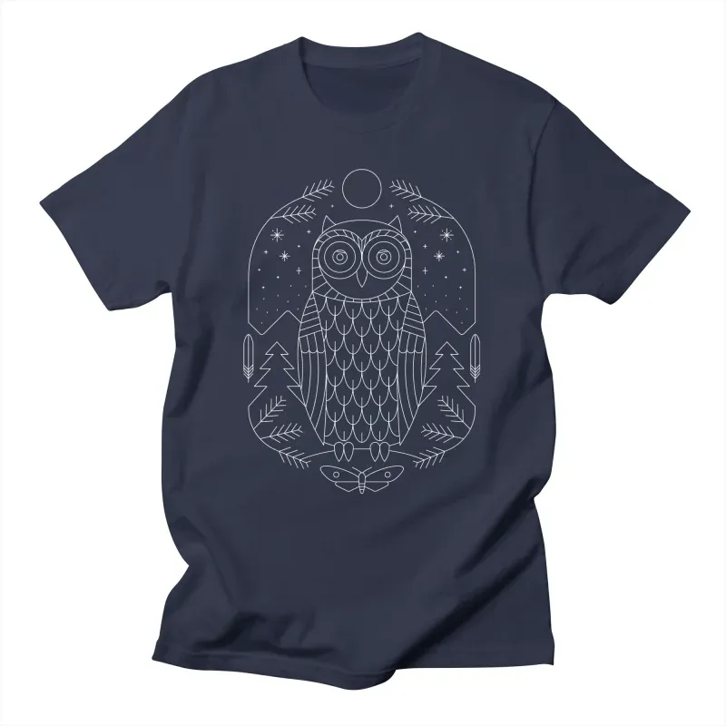 Fashion Owl Men's Short Sleeve
