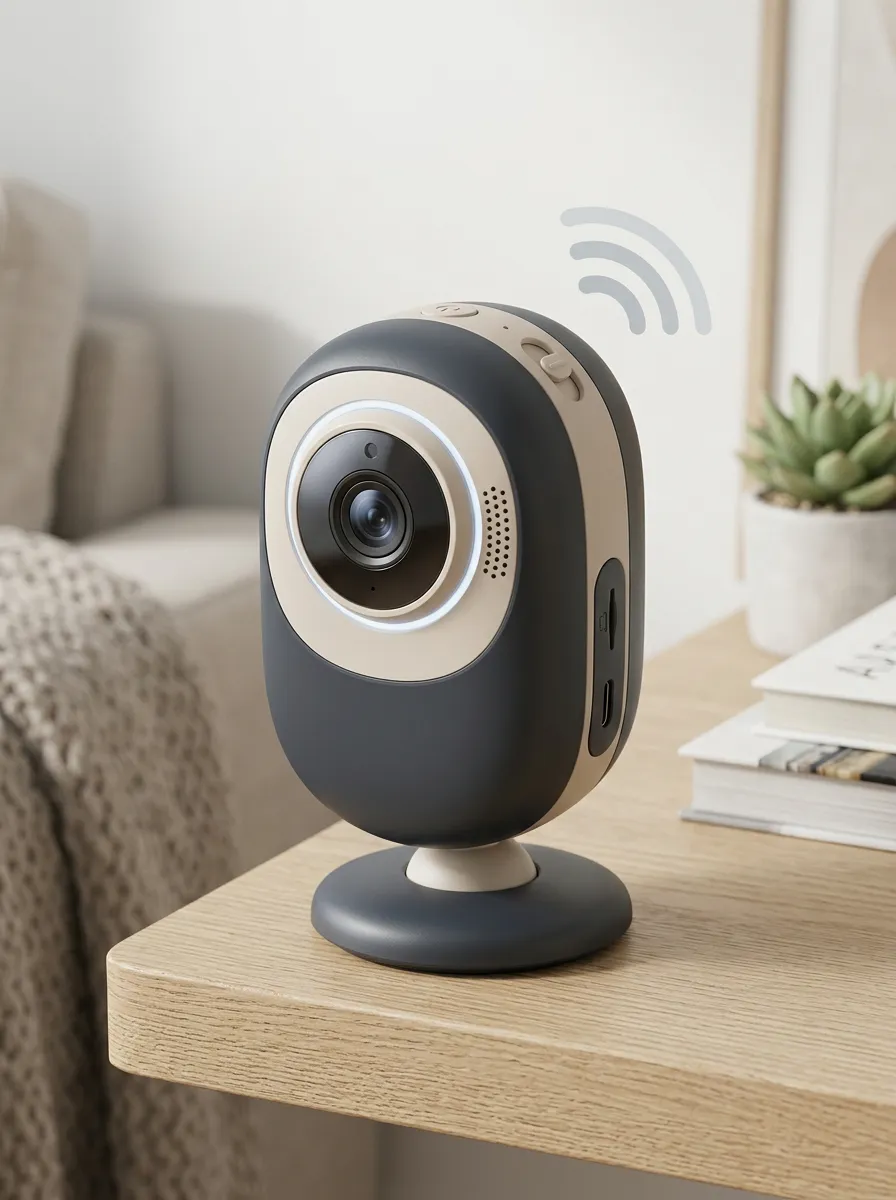 Home Monitoring Wireless Compact Two-Tone Mini Security Camera