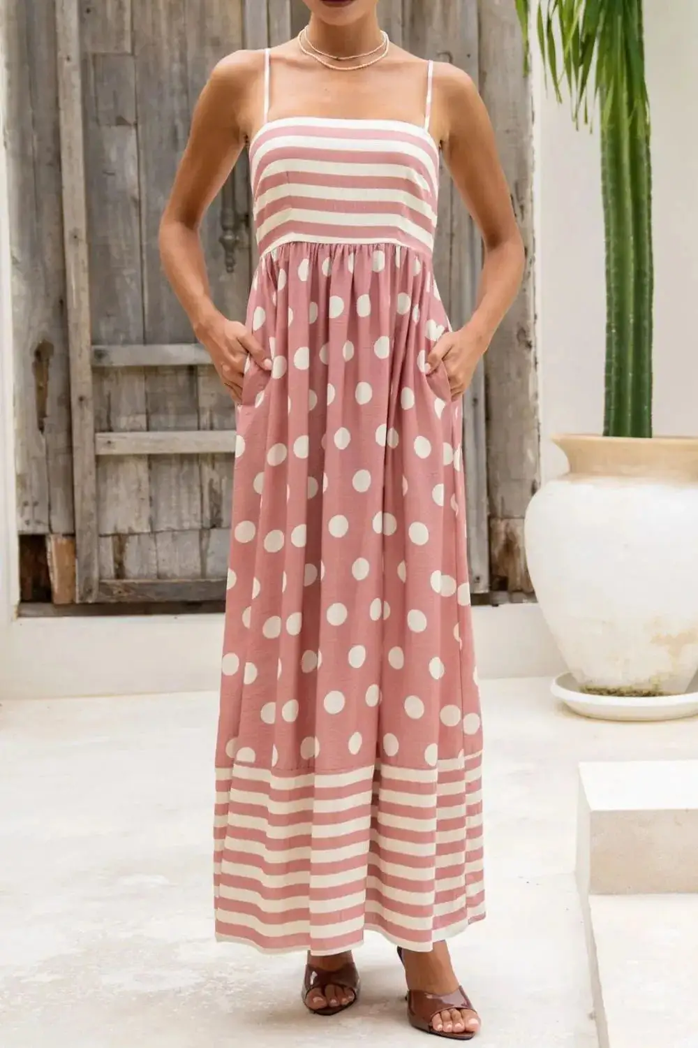 Elegant Square Neck Casual Dress