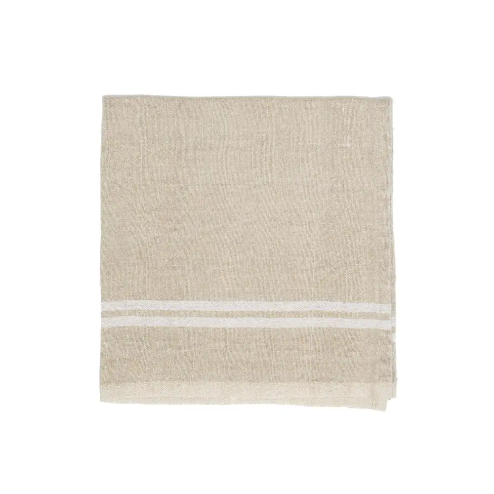 Softened Vintage Texture Linen Napkin Set