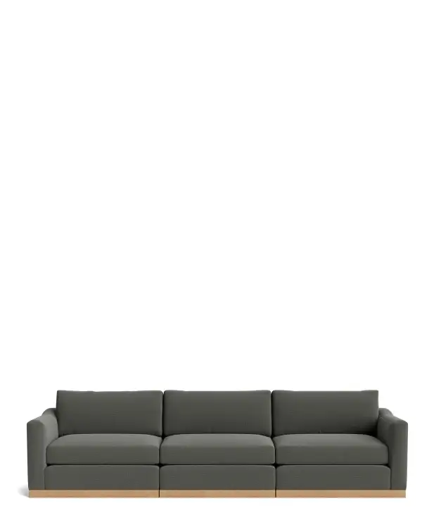 Modular Oak Sofa