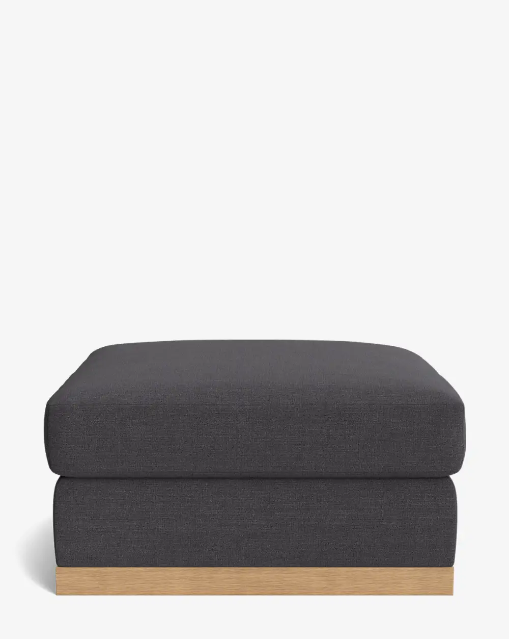 Modular Velvet Ottoman