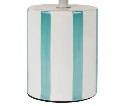 Striped Ceramic Table Lamp
