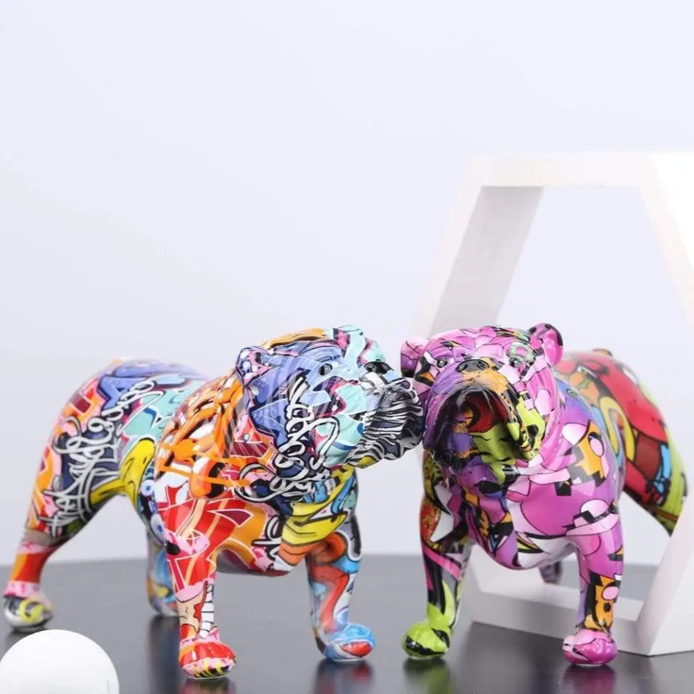 Abstract Companion Dog Sculpture