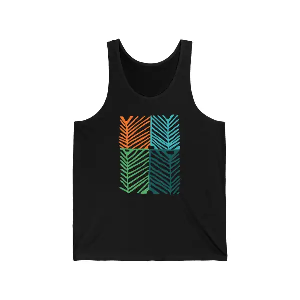 Tropical Frond Graphic Tank Top