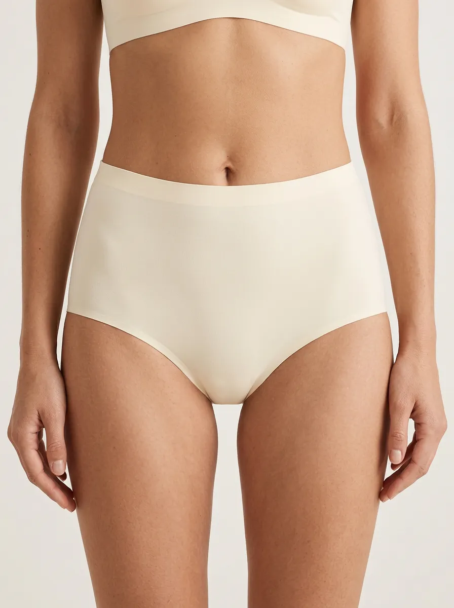 Classic Seamless High-Waisted Style Women's Panties