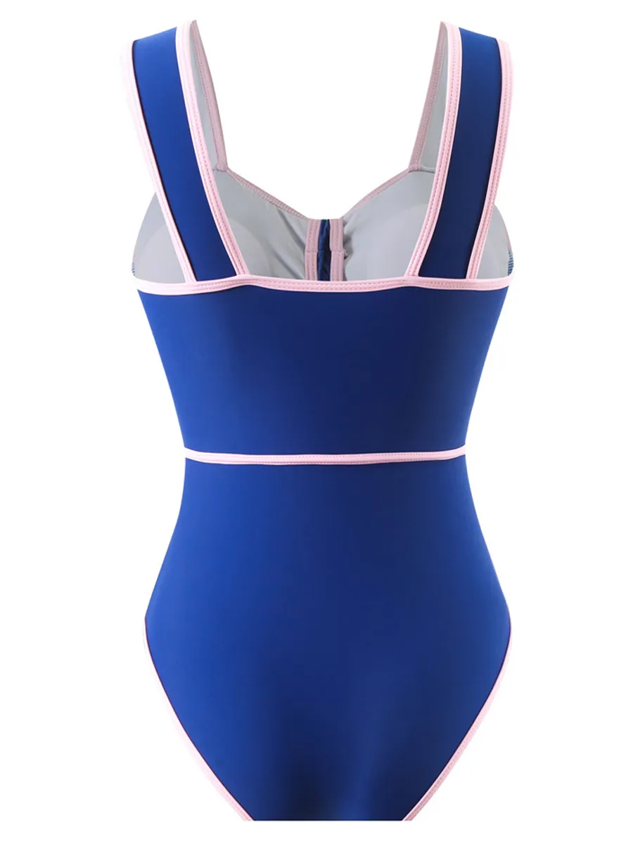 Jade Polka Dot Swimsuit Set