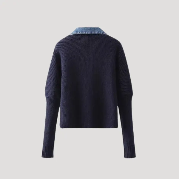 Spring Layered Button Cardigan Jacket