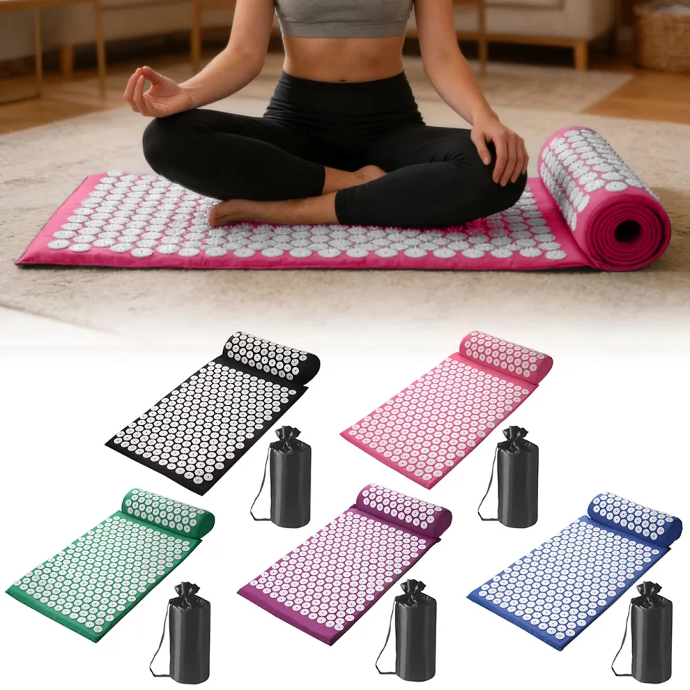 Yoga Acupressure Mat Set
