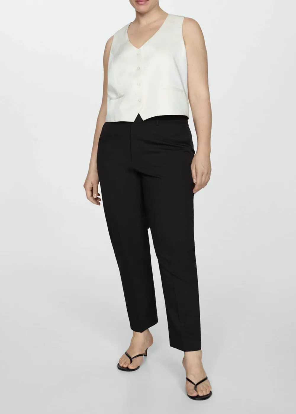 Straight Suit Pants