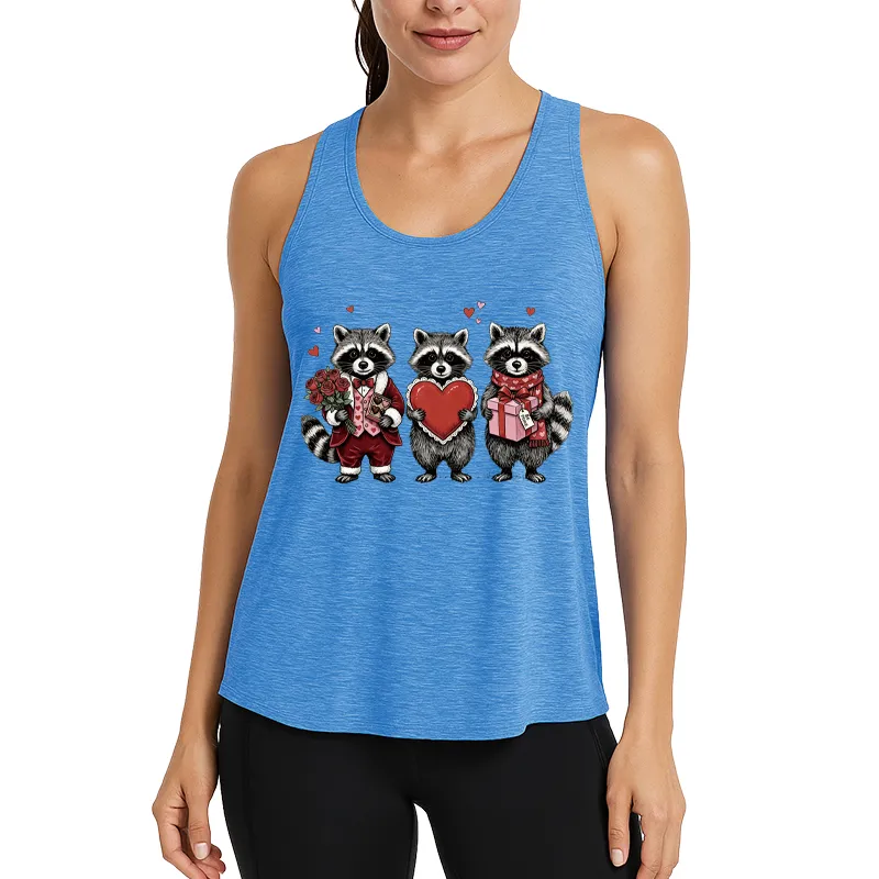 Raccoon Heart Athletic Tank