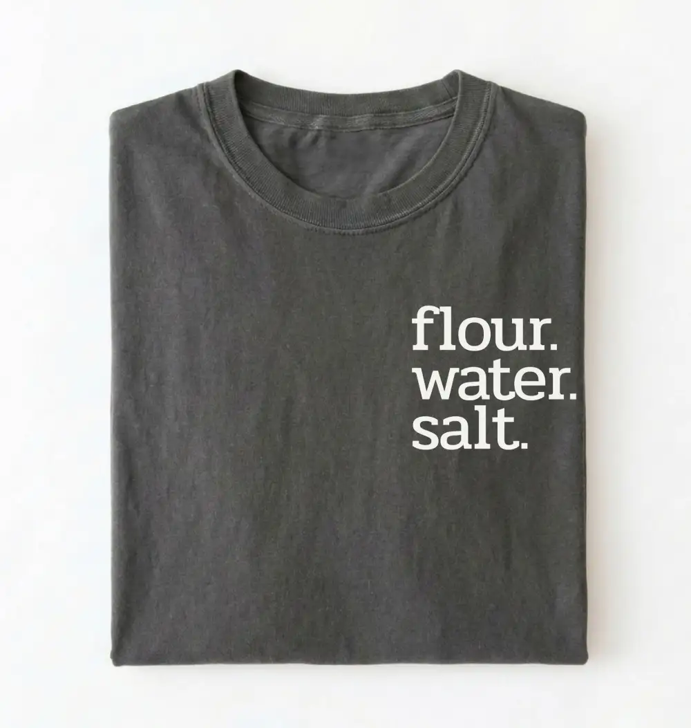 Flour Water Salt Everyday Graphic Cotton Tee
