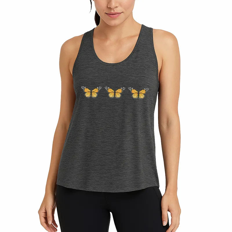 Monarch Butterfly Athletic Tank