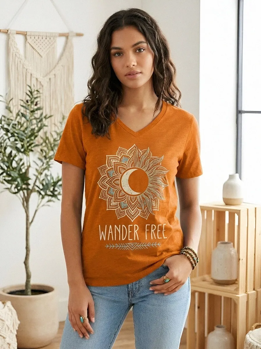 Boho Wander Free T-Shirt Classic