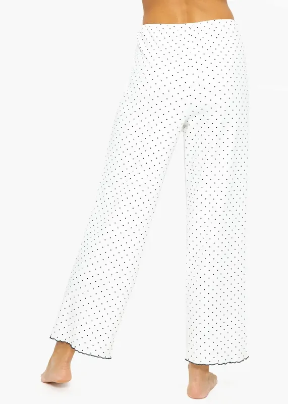 White Everyday Easy Pants