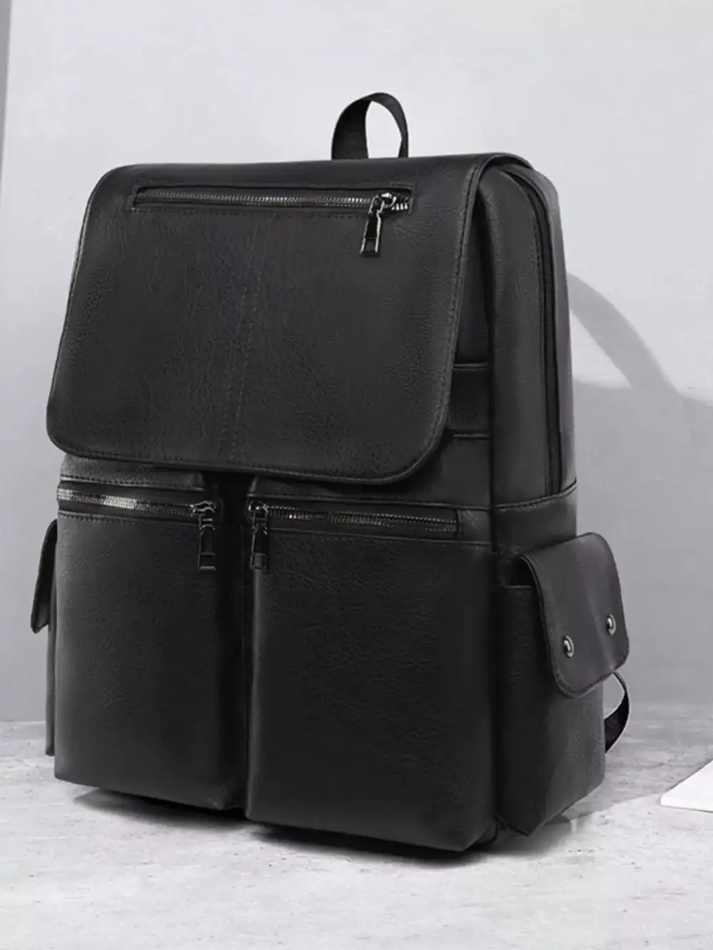 Minimal Flap Casual Backpack