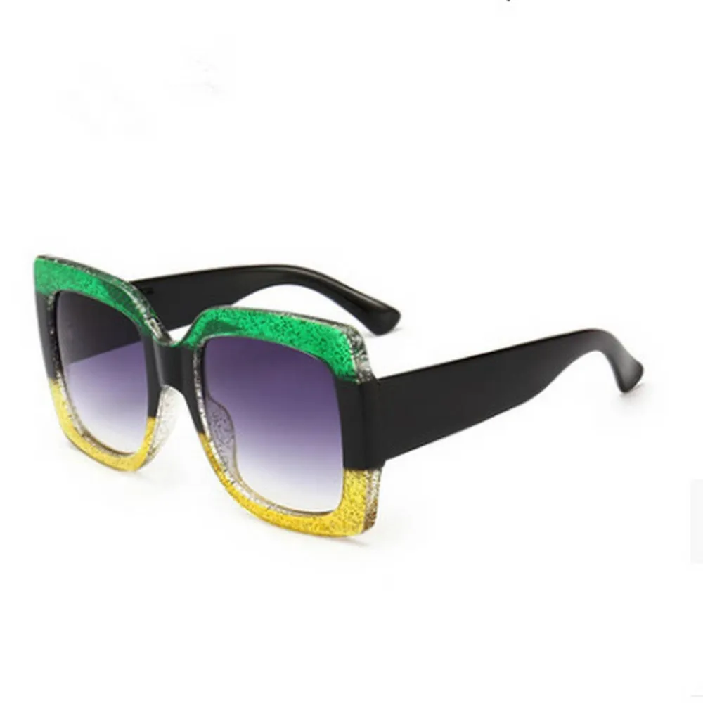 Slim Frame Textured Sunglasses