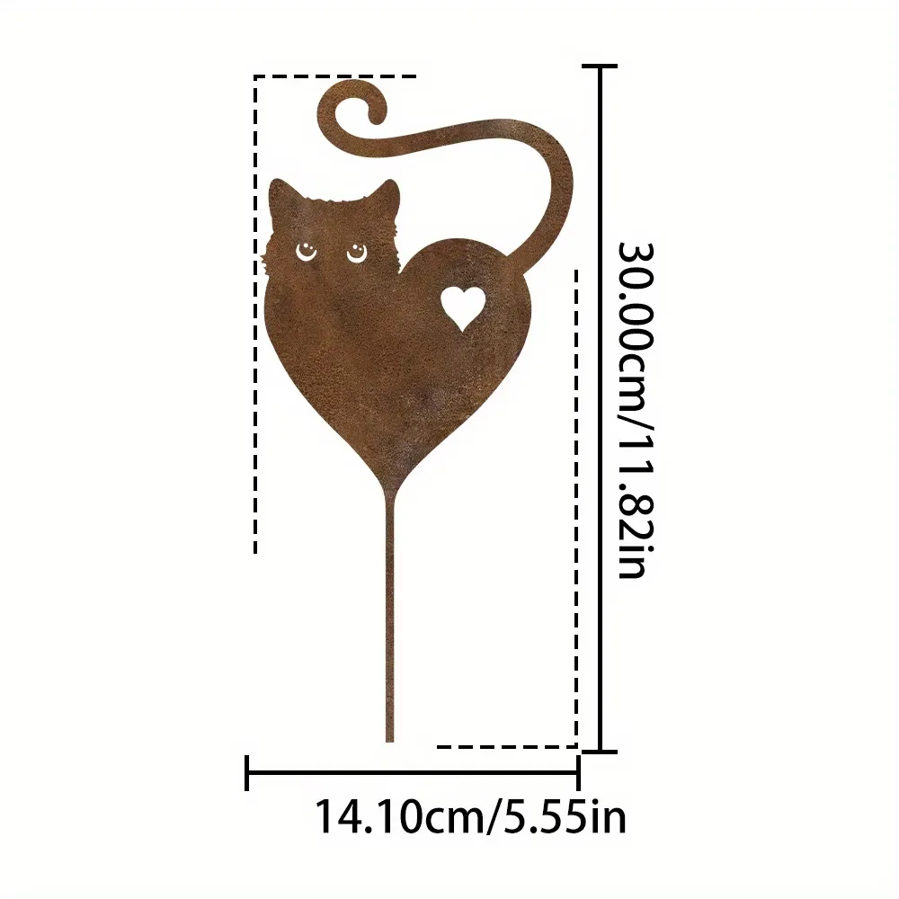 Cat Garden Stake