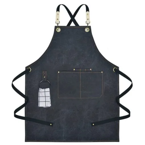 Canvas Cotton Strap Crossback Kitchen Work Apron