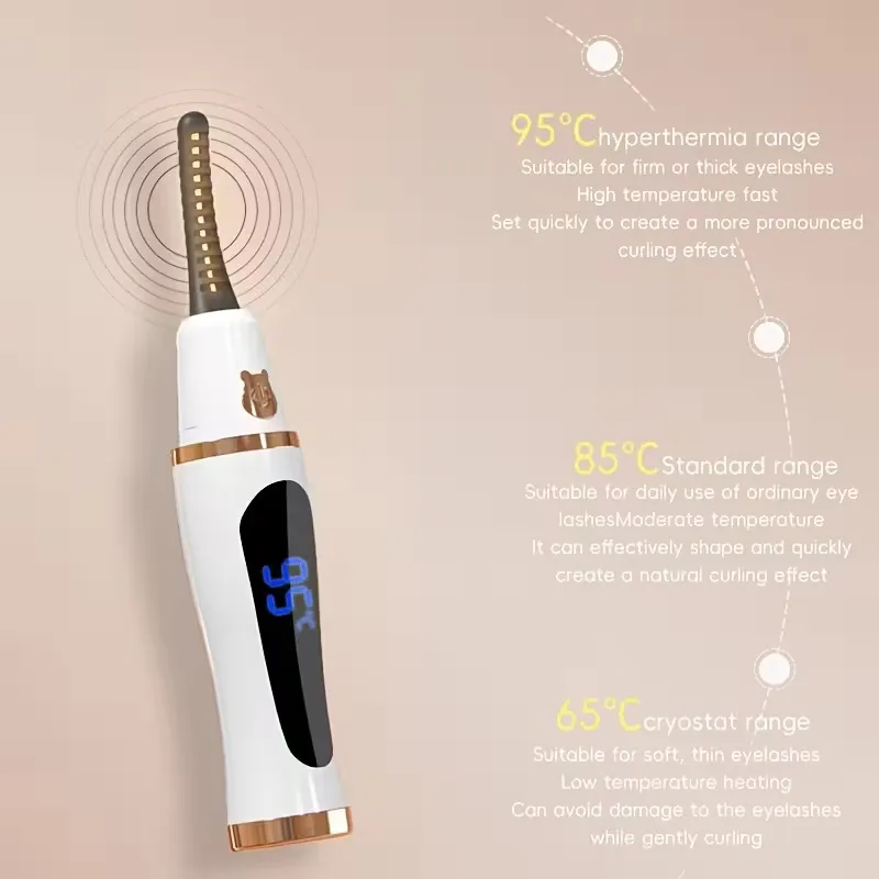 3-Setting Heated Curler
