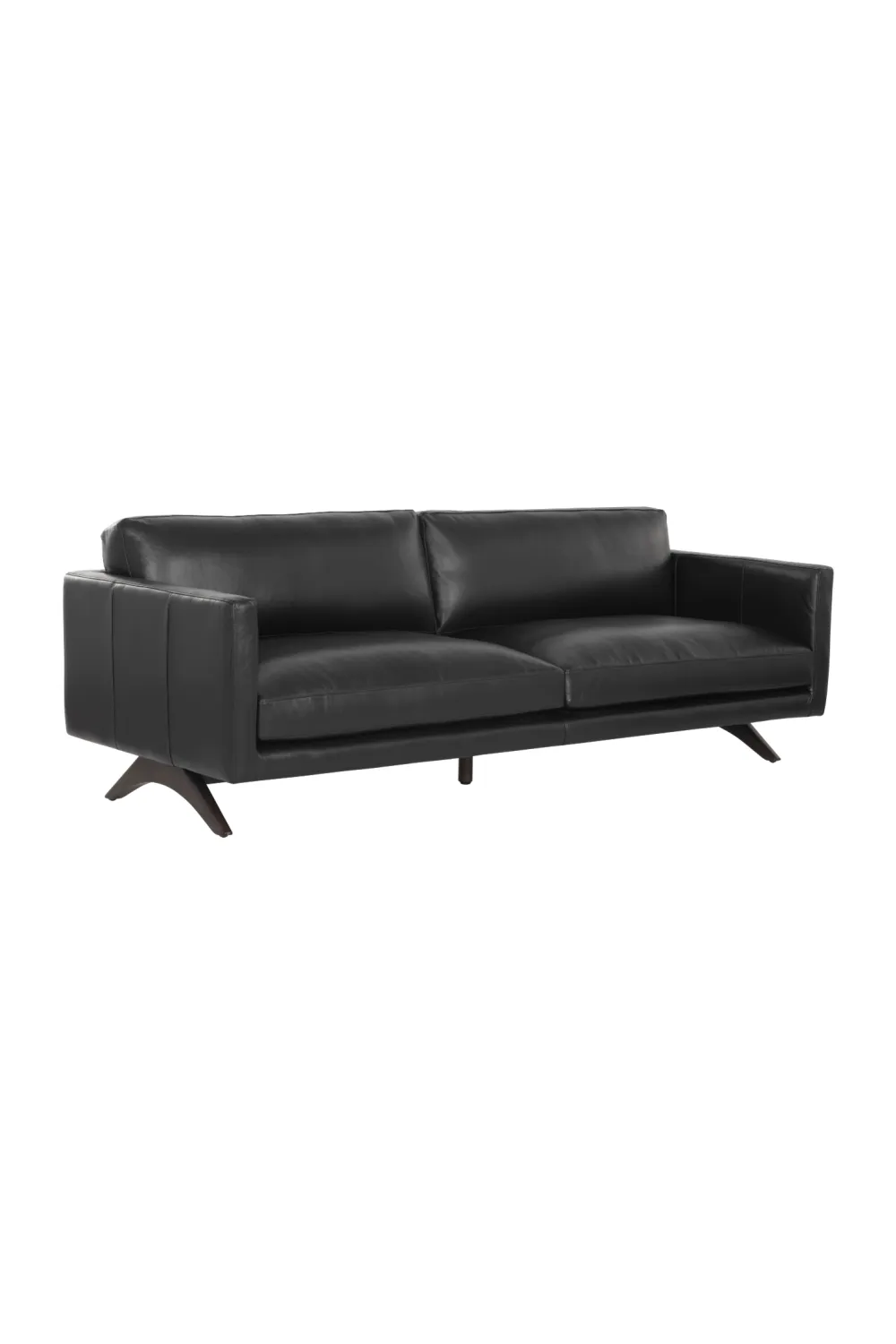 Refined Leather Sofa
