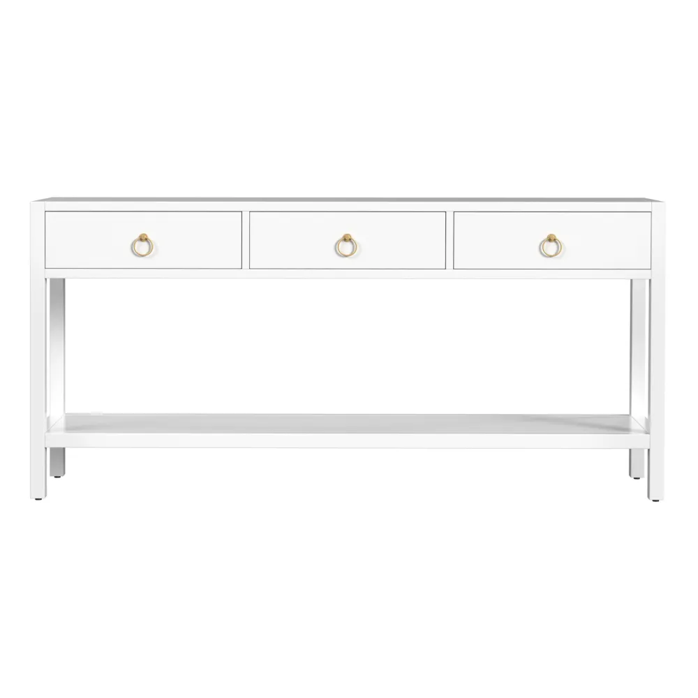 Refined Drawer Storage Console Cabinet