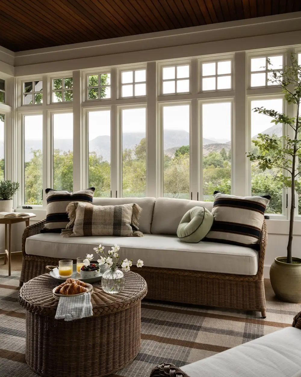 Classic Handwoven Indoor-Outdoor Area Rug