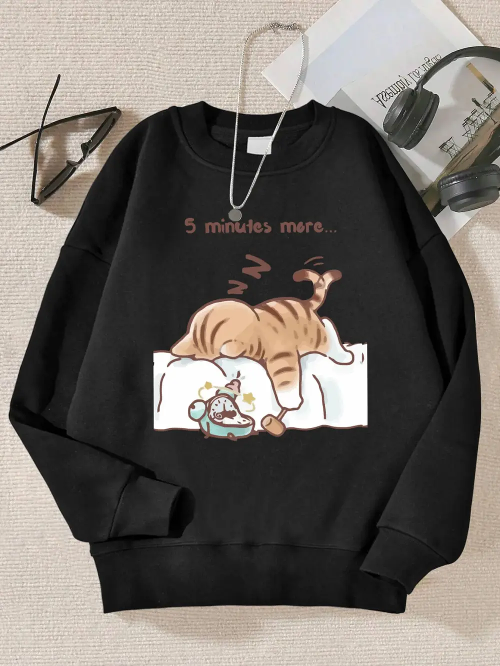 Classic Everyday Cat Sweatshirt