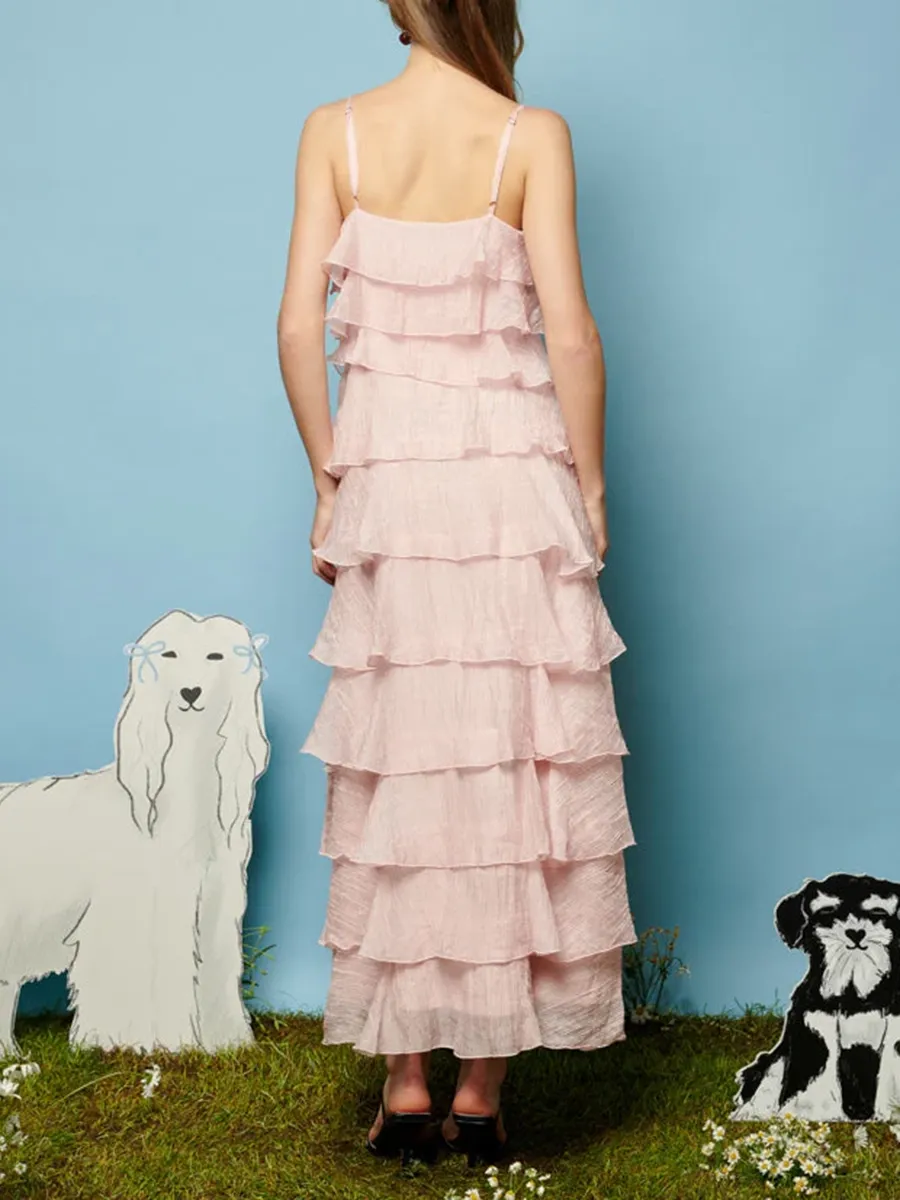 Ruffle Midi Dress