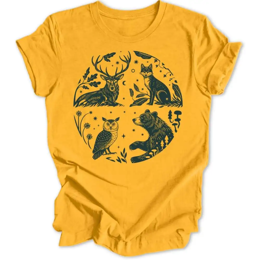 Wildlife Circle Unisex T-Shirt