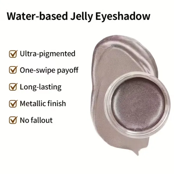 Vibrant Silver Glitter Eyeshadow