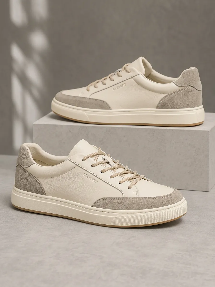 Men's Urban Minimalist Suede Leather Casual Sneakers