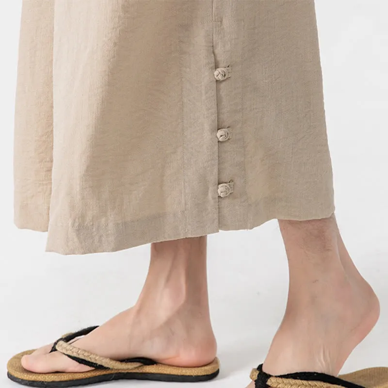 Relaxed Wide Leg Pants