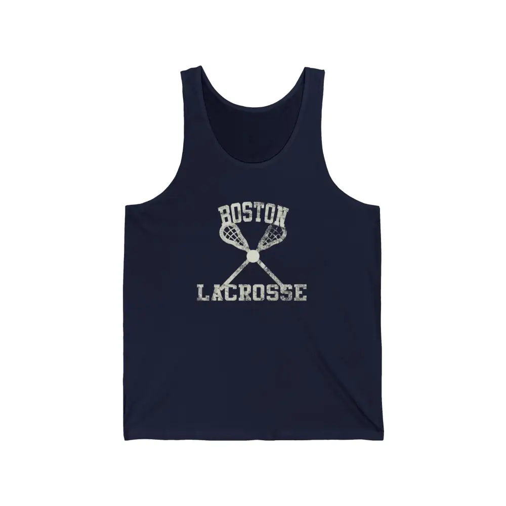 Clean Lacrosse Graphic Sleeveless Tank Top