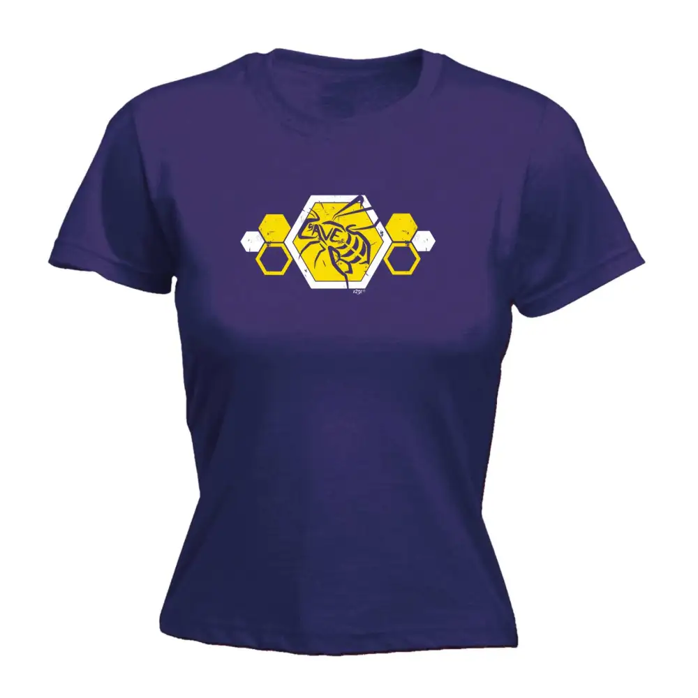 Save Bees Graphic Fitted Tee