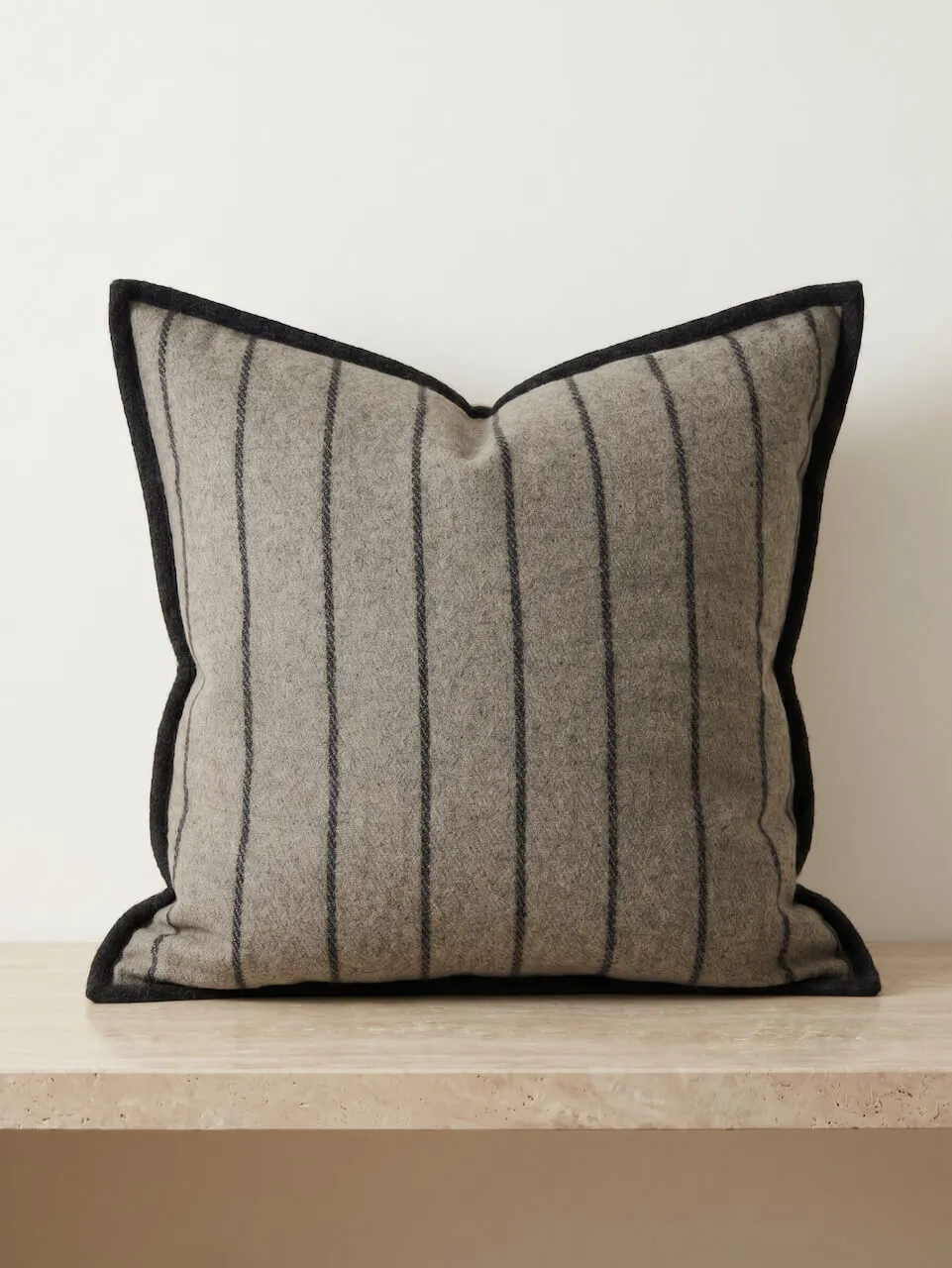 Classic Striped Patterned Wool Decorative Cushion Cover