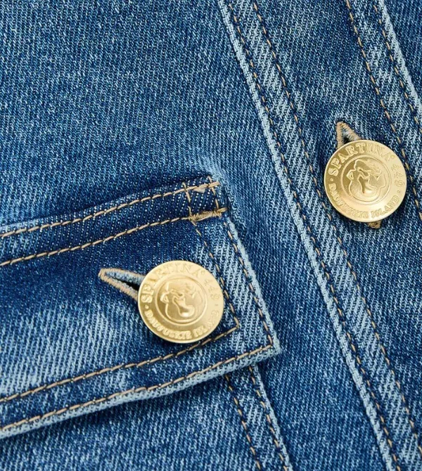 Button Up Denim Jacket