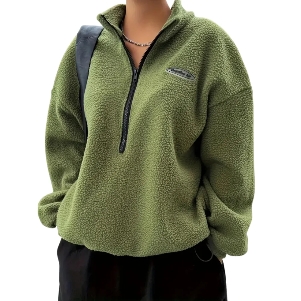 Half Zip Zip Neck Pullover