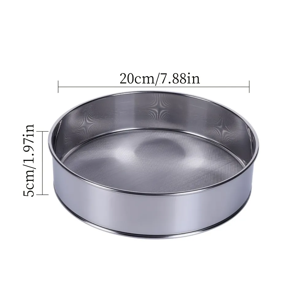 Multi-Use Kitchen Fine-Mesh Sifting Tool
