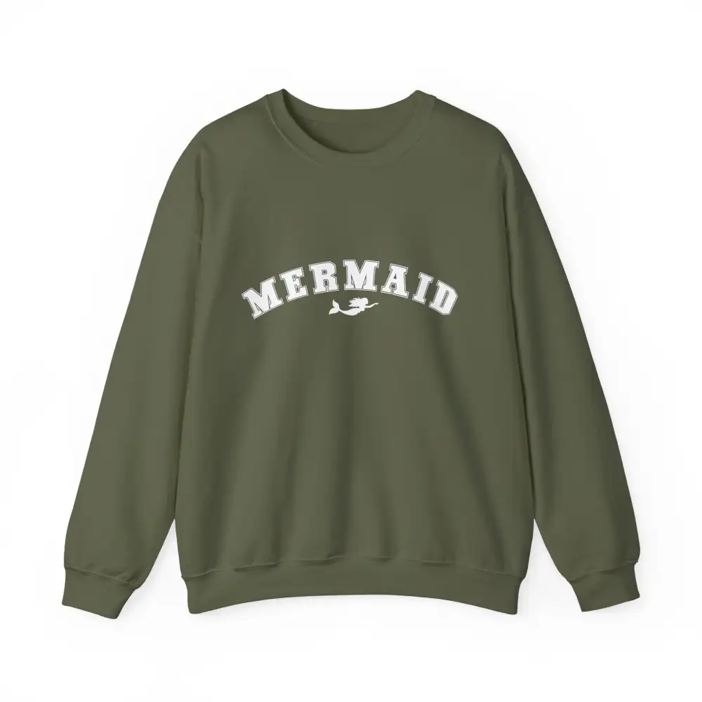 Mermaid Graphic Crewneck Sweatshirt